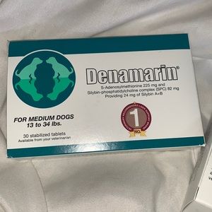 BRAND NEW Denamarin For Medium Dogs, unopened exp date 12-2024 - Set of two **